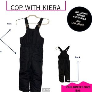 Roebuck & Co. Children’s Coverall/Snowsuit Bib